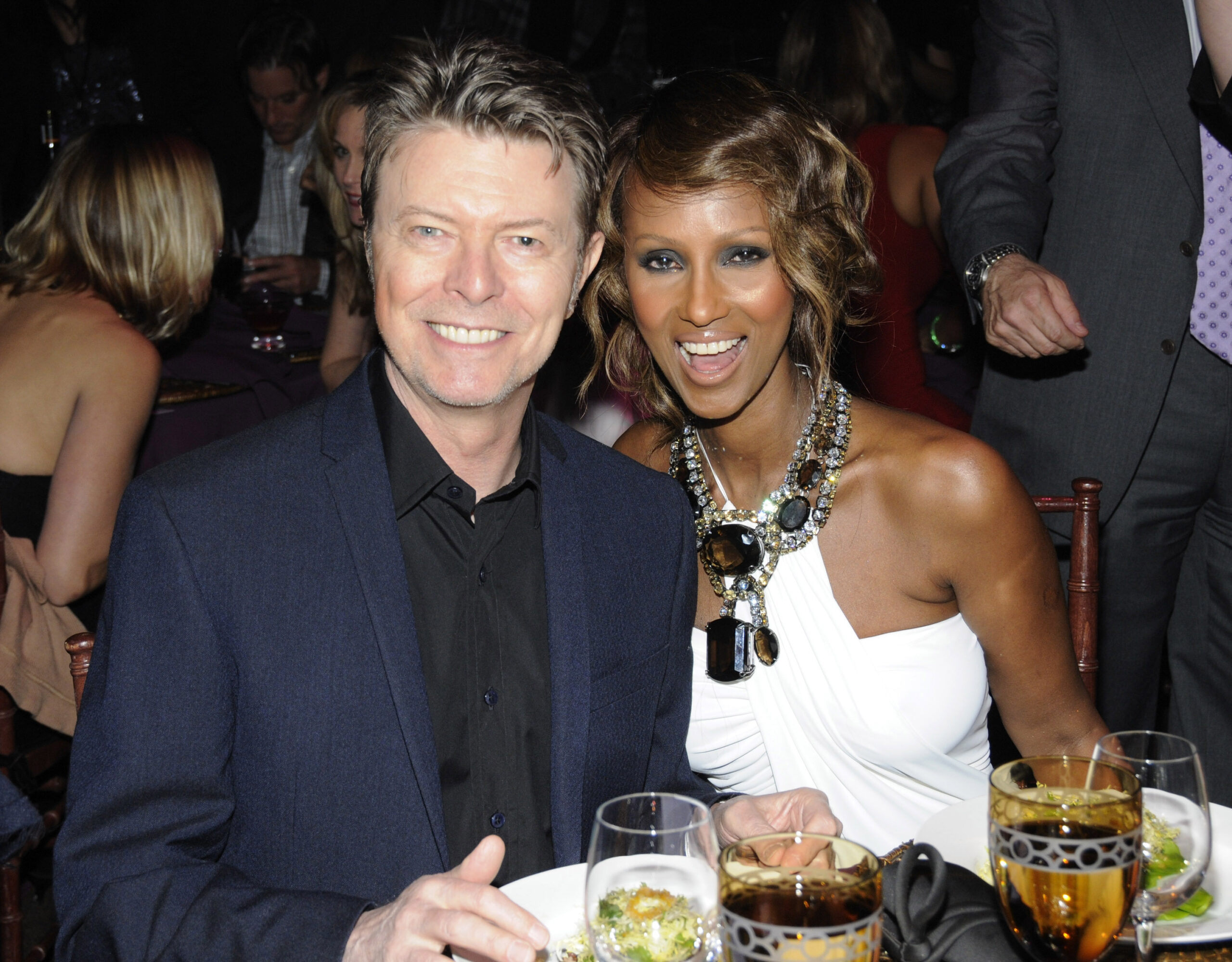 David Bowie and Iman