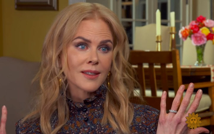 Nicole Kidman tearful about kids