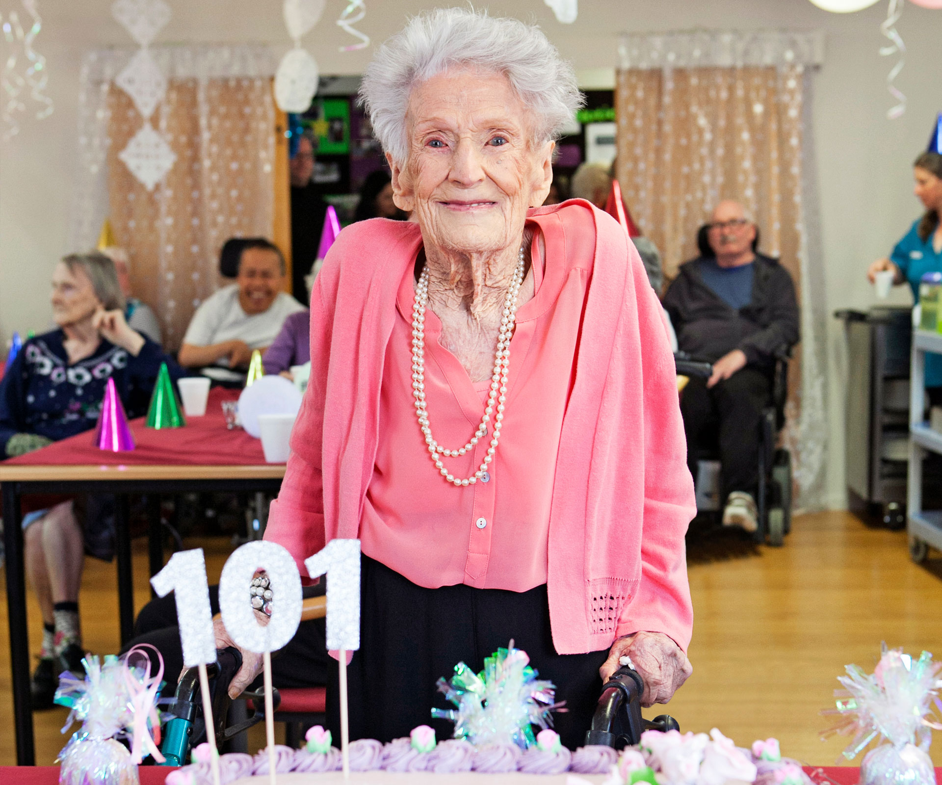 The secret to a long life, according to this 101-year-old