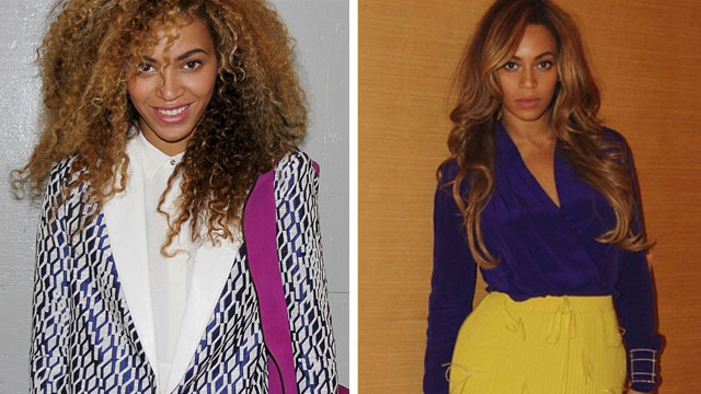 Beyonce’s hair evolution