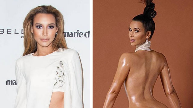 Naya Rivera slams Kim Kardashian for nude cover