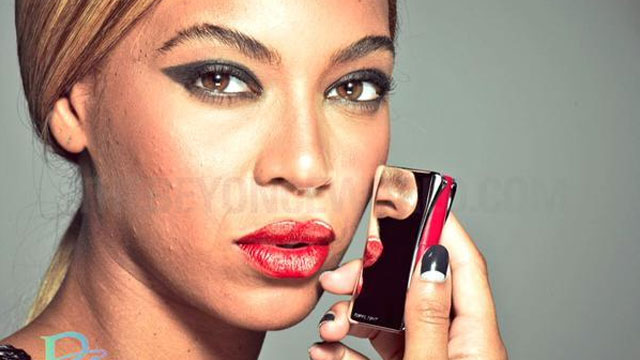 Unretouched photos of Beyoncé leak online